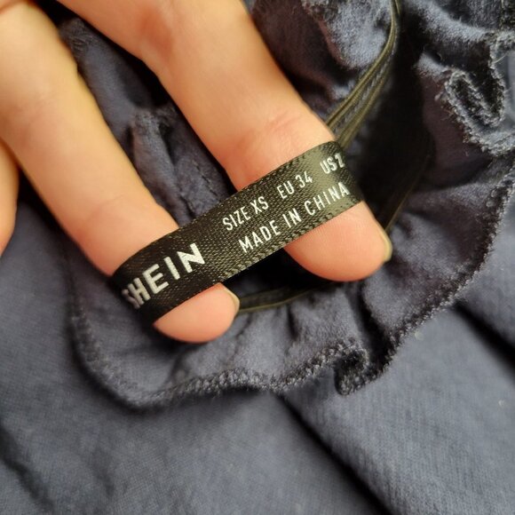 Shein Tie Strap  Top - Picture 3 of 3